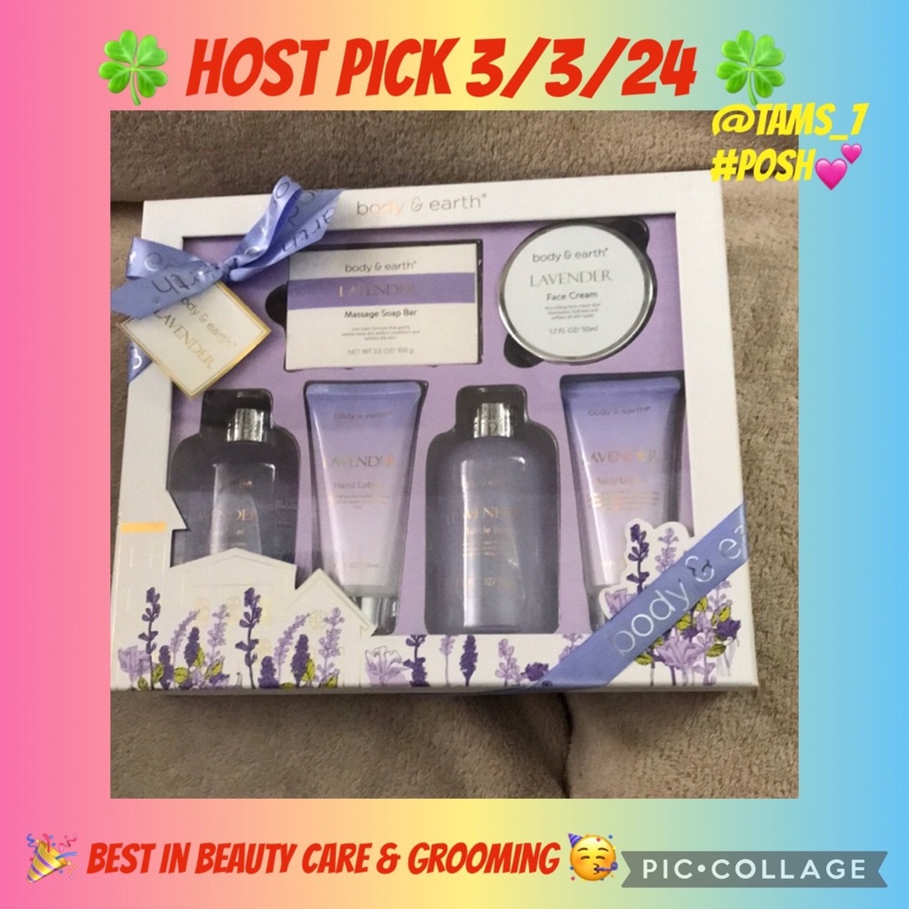Body & earth lavender boxed set New